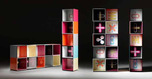 Artsy Pigeon-hole Modular Shelving